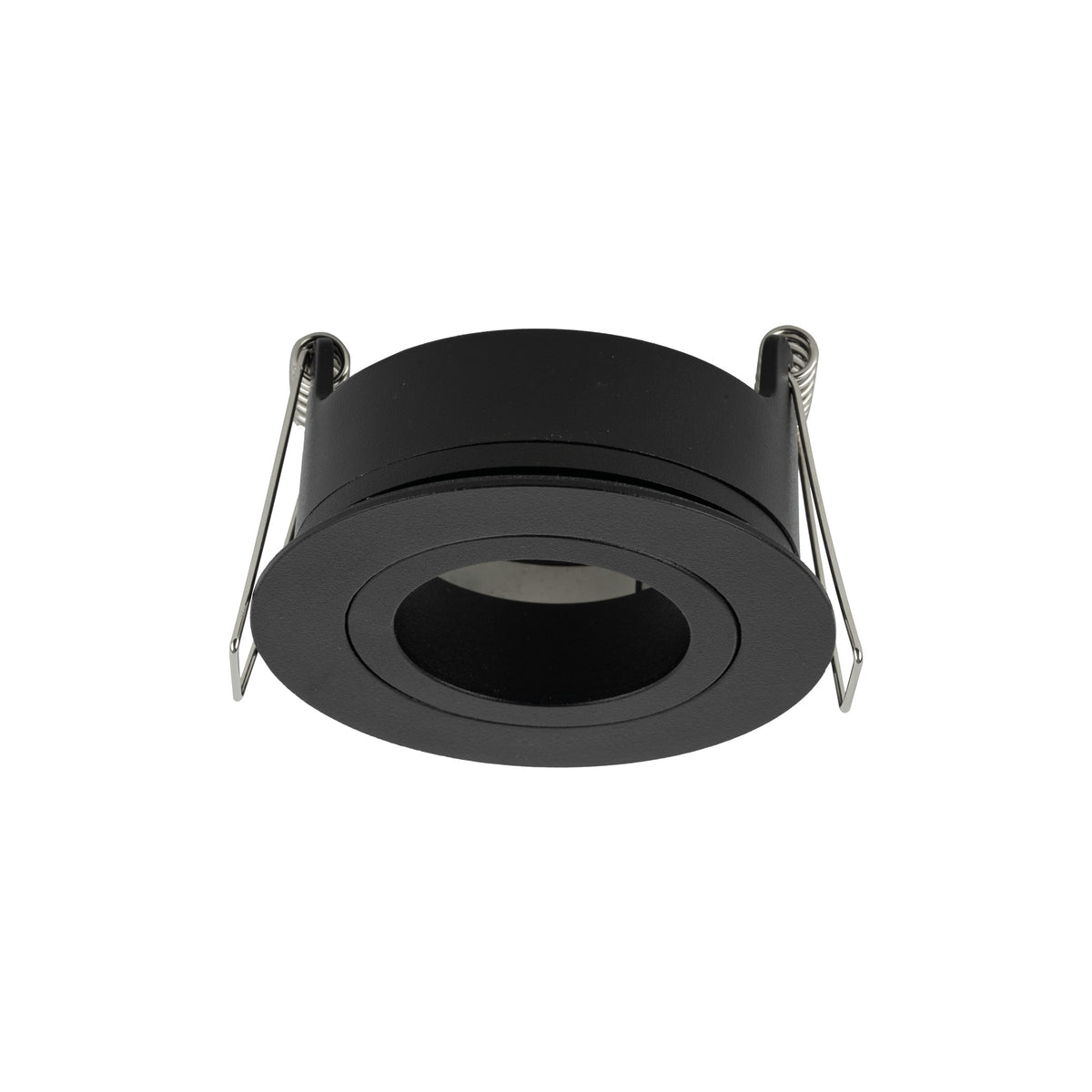 Plafonieră Aura din sticlă, negru