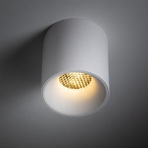 Plafonieră Blaze din aluminiu, alb, 12 W