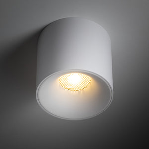 Plafonieră Blaze din aluminiu, alb, 30 W