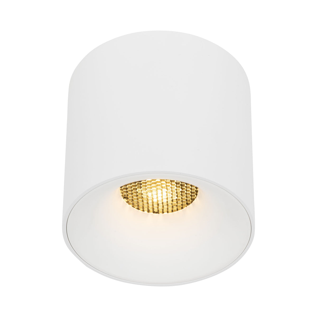 Plafonieră Blaze din aluminiu, alb, 30 W