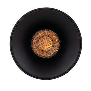 Plafonieră Blaze din aluminiu, negru, 30 W