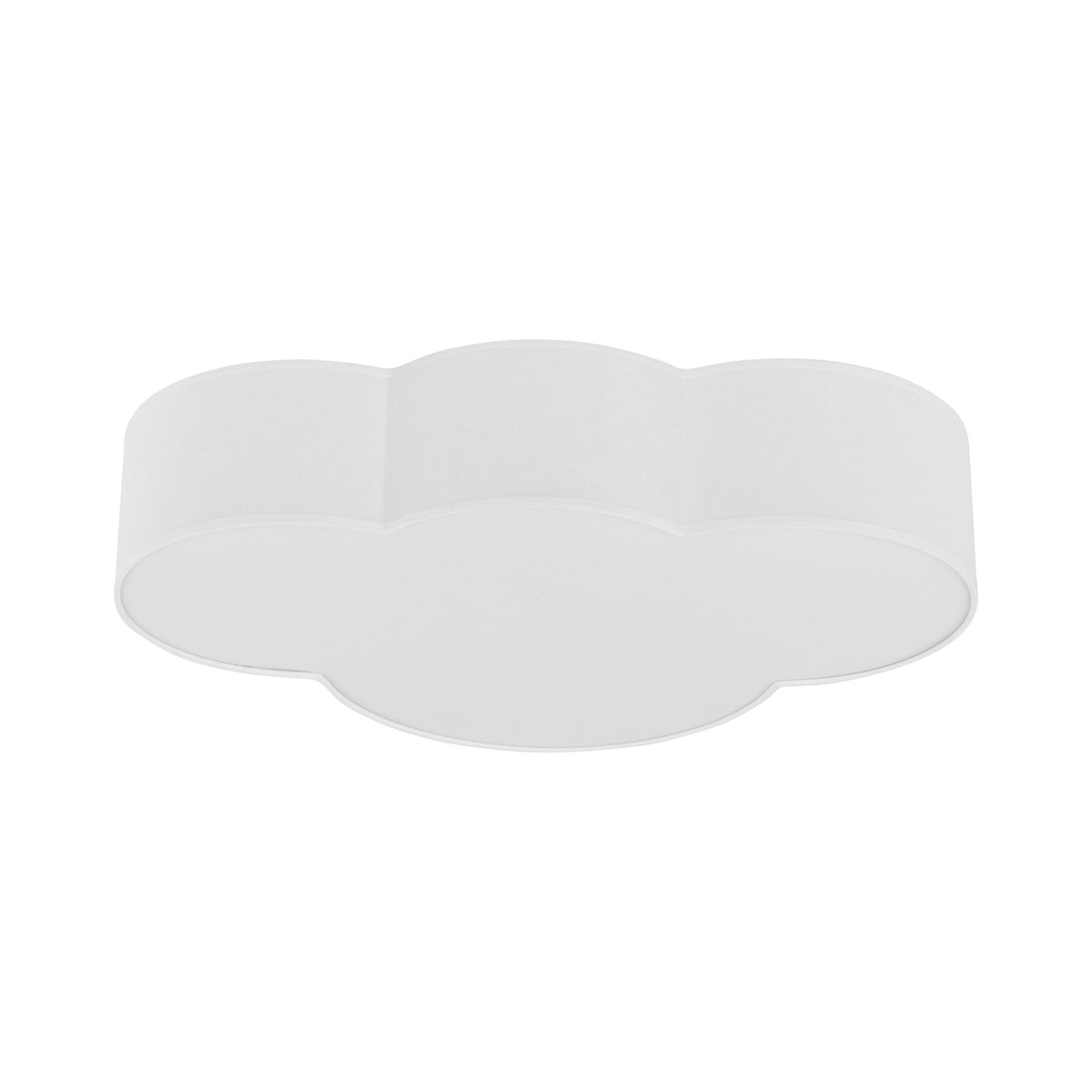 Plafonieră Cloud din metal, alb, 4 becuri
