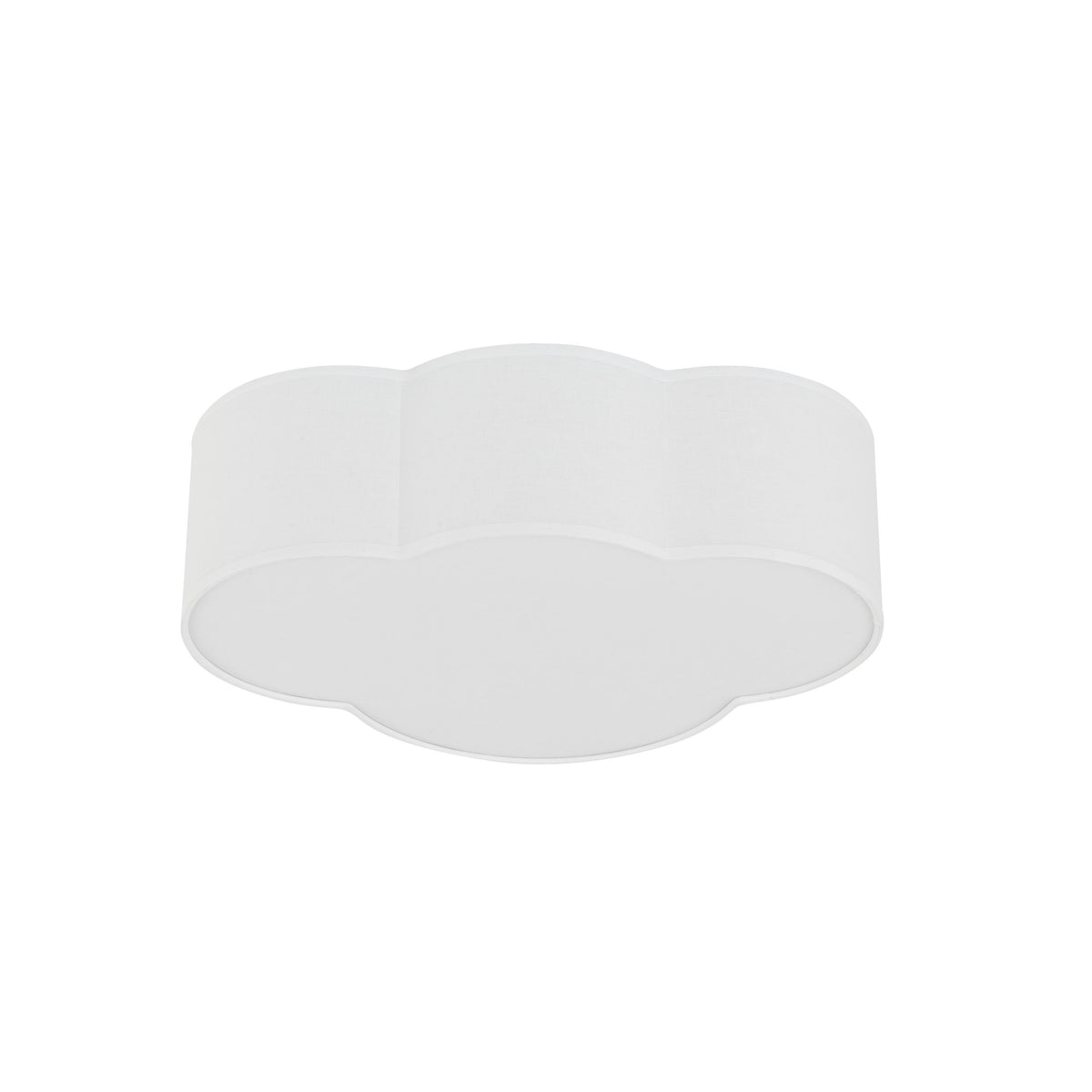 Plafonieră Cloud din metal, alb, Mini