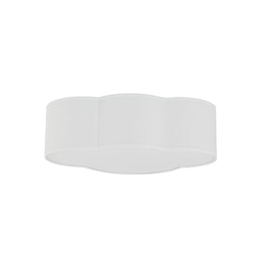 Plafonieră Cloud din metal, alb, Mini