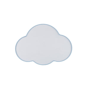 Plafonieră Cloud din metal, albastru pastel, Mini