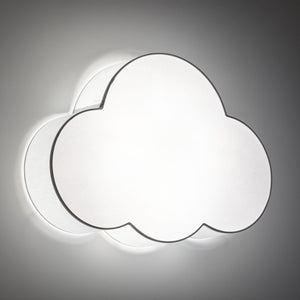 Plafonieră Cloud din metal, gri, 4 becuri