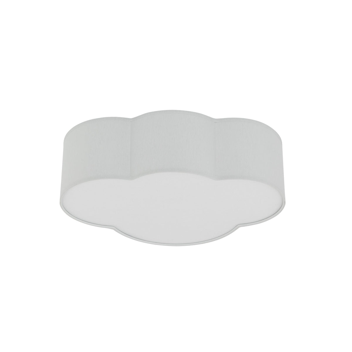 Plafonieră Cloud din metal, gri, Mini