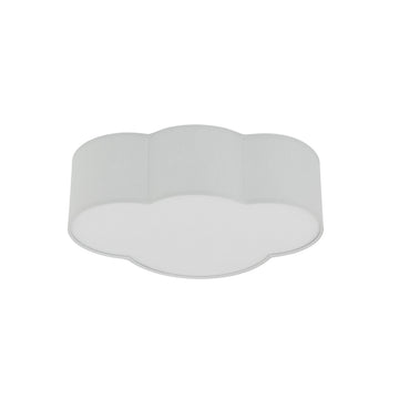 Plafonieră Cloud din metal, gri