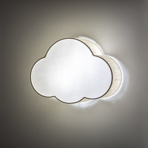 Plafonieră Cloud din metal, in, 2 becuri