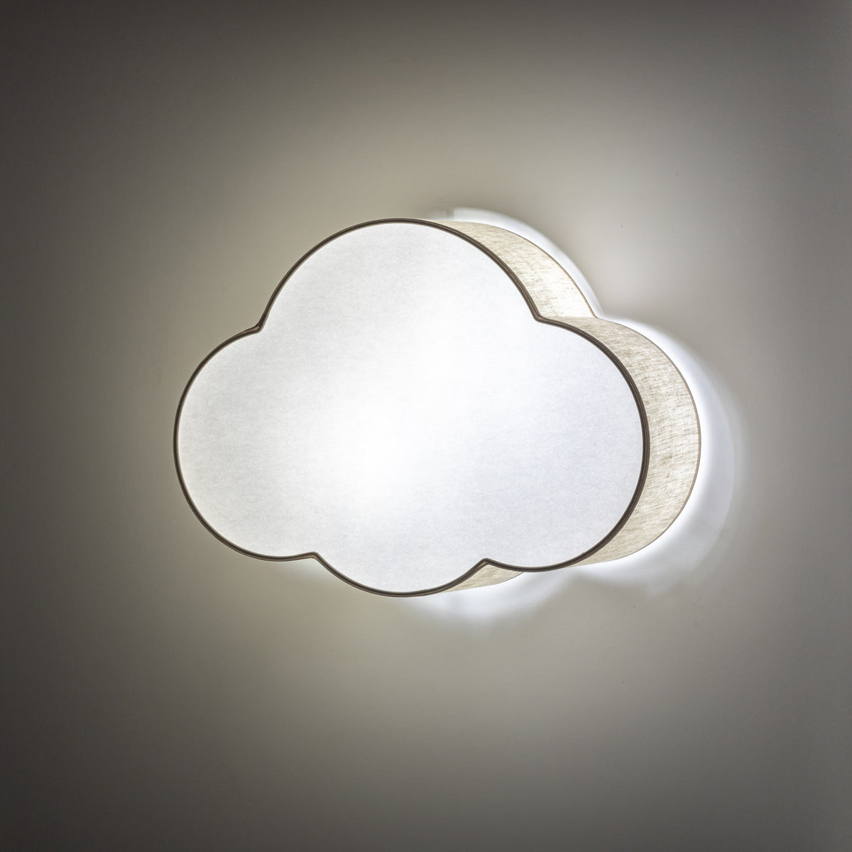 Plafonieră Cloud din metal, in, 2 becuri