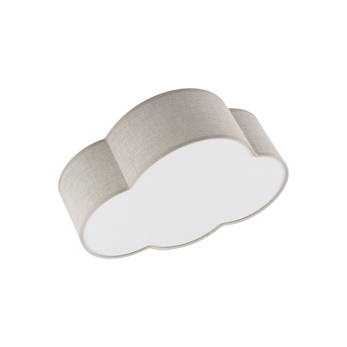 Plafonieră Cloud din metal, in, 2 becuri