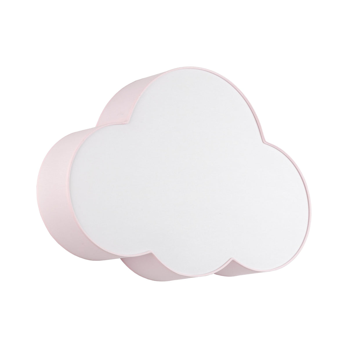 Plafonieră Cloud din metal, roz pastel, 4 becuri