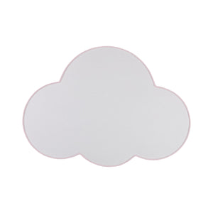 Plafonieră Cloud din metal, roz pastel, 4 becuri