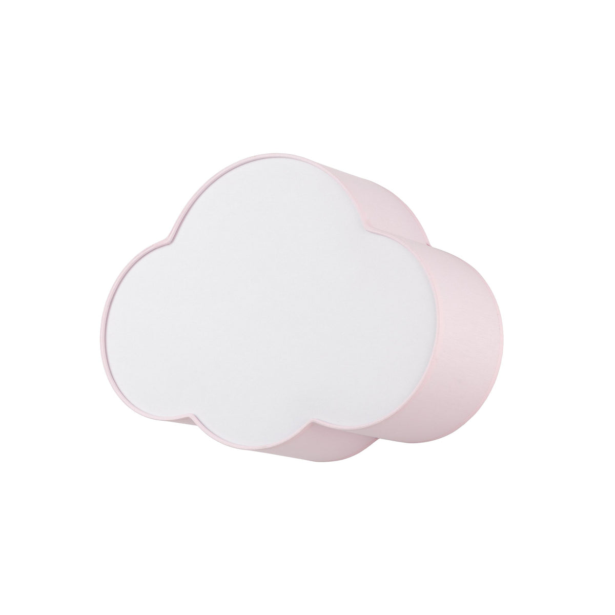 Plafonieră Cloud din metal, roz pastel, Mini