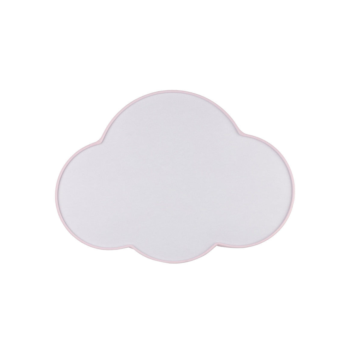 Plafonieră Cloud din metal, roz pastel, Mini