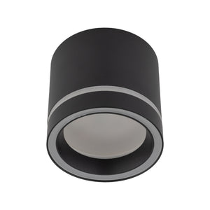 Plafonieră Jet cu bec inclus, negru