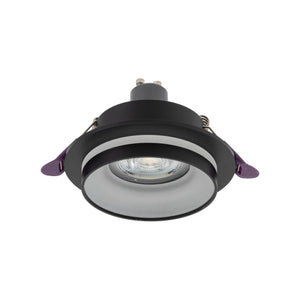 Plafonieră Jet Eye cu 1 bec, negru