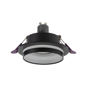 Plafonieră Jet Eye cu 1 bec, negru