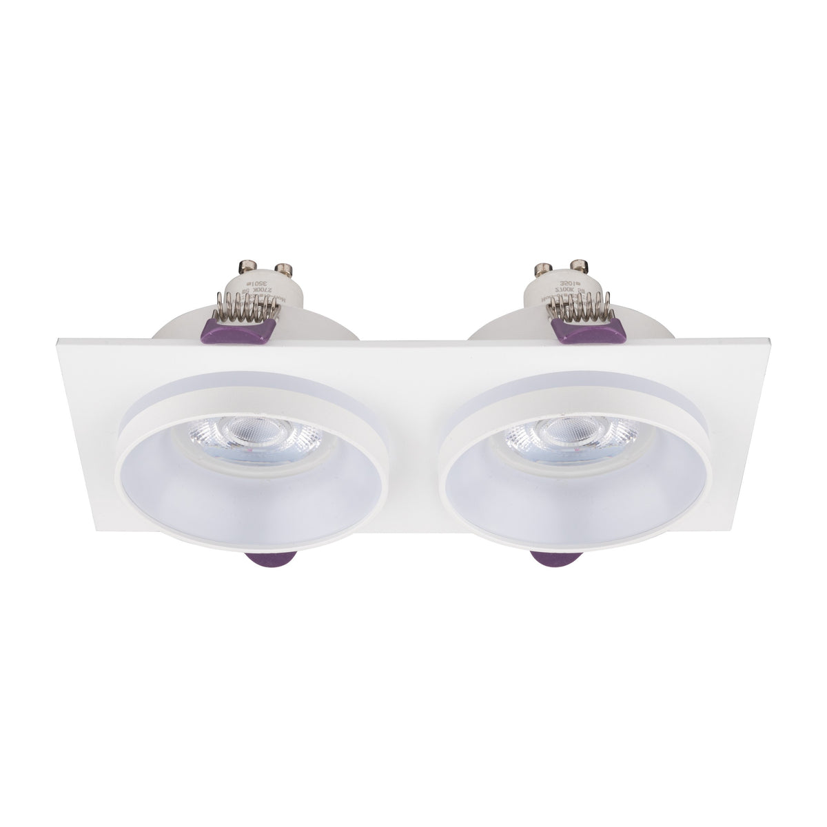 Plafonieră Jet Eye din metal, alb