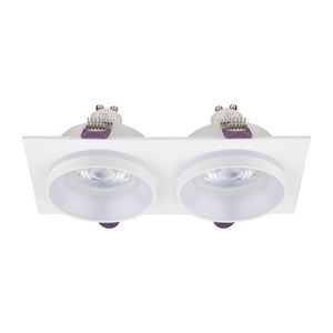 Plafonieră Jet Eye din metal, alb
