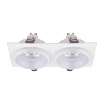 Plafonieră Jet Eye din metal, alb