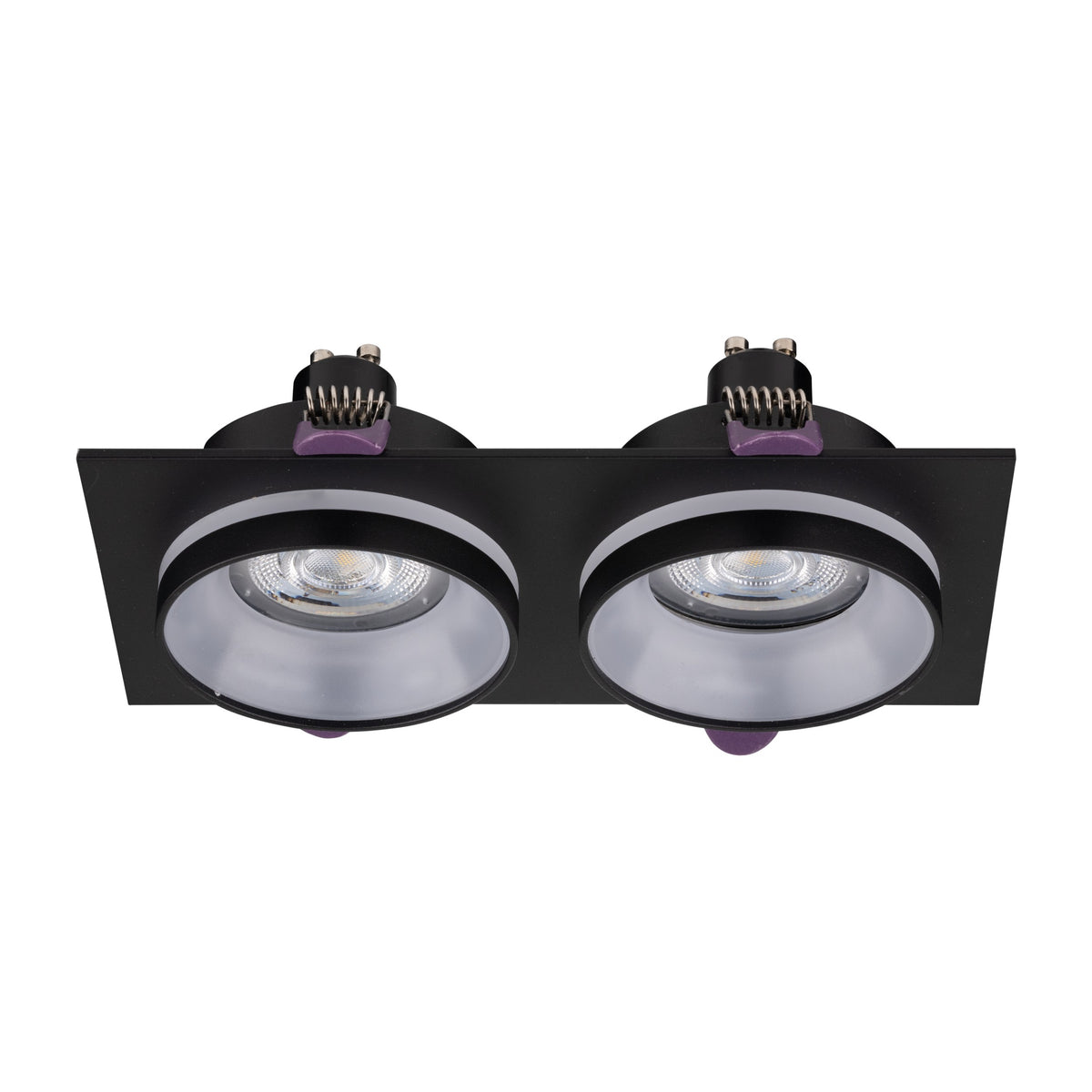 Plafonieră Jet Eye din metal, negru