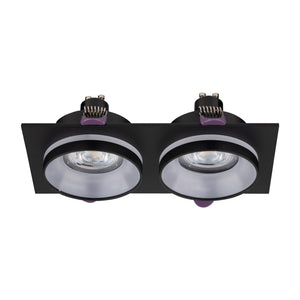 Plafonieră Jet Eye din metal, negru
