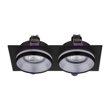 Plafonieră Jet Eye din metal, negru