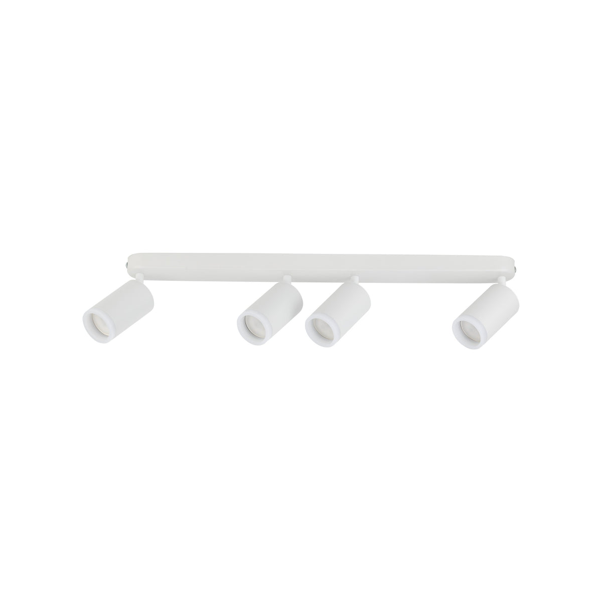 Plafonieră Jet din metal, alb, 4 becuri