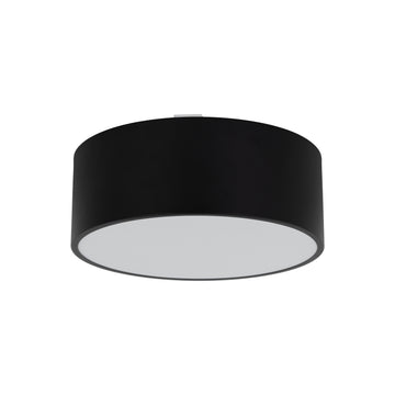 Plafonieră Livo din metal, negru