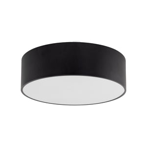 Plafonieră Livo din metal, negru, 3 becuri