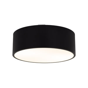 Plafonieră Livo din metal, negru, 3 becuri