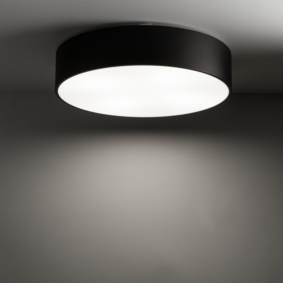 Plafonieră Livo din metal, negru, 4 becuri