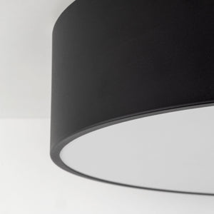 Plafonieră Livo din metal, negru, 4 becuri
