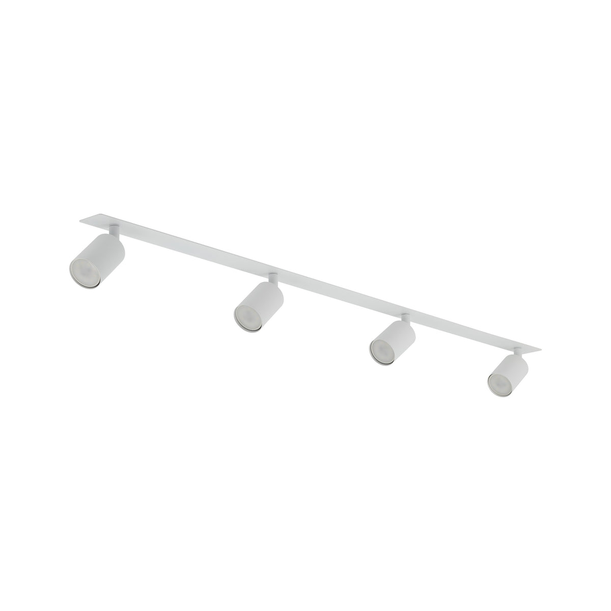Plafonieră Nex încastrată din metal, alb, 4 becuri