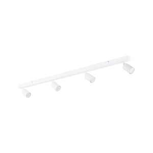 Plafonieră Nex din metal, alb, 4 becuri