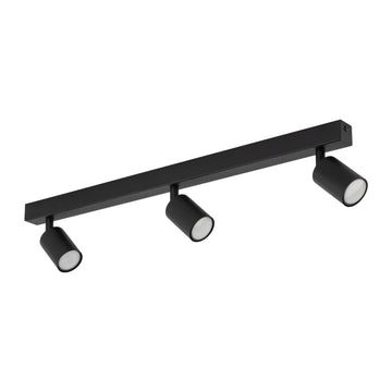 Plafonieră Nex din metal, negru