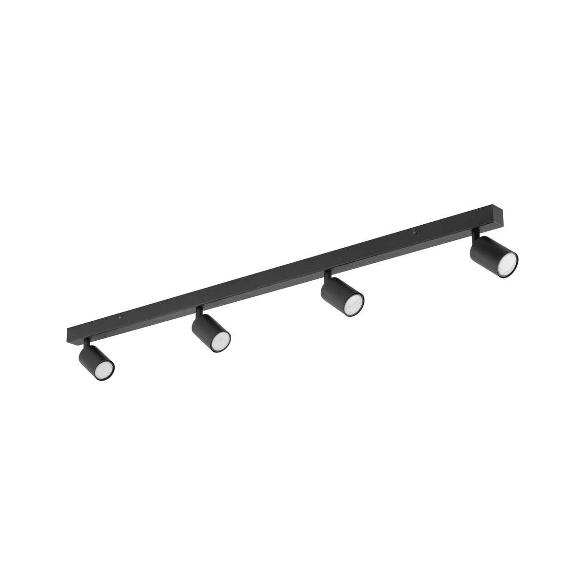 Plafonieră Nex din metal, negru, 4 becuri