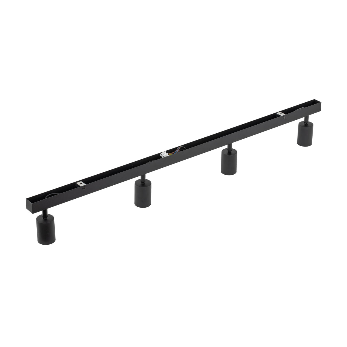 Plafonieră Nex din metal, negru, 4 becuri