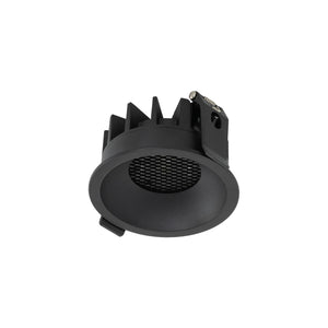 Plafonieră Nexus din aluminiu, negru, 12 W