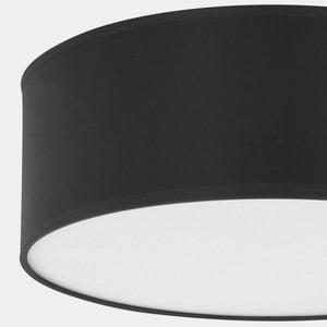 Plafonieră Rondo 450, negru, 450 × 450 × 150 mm