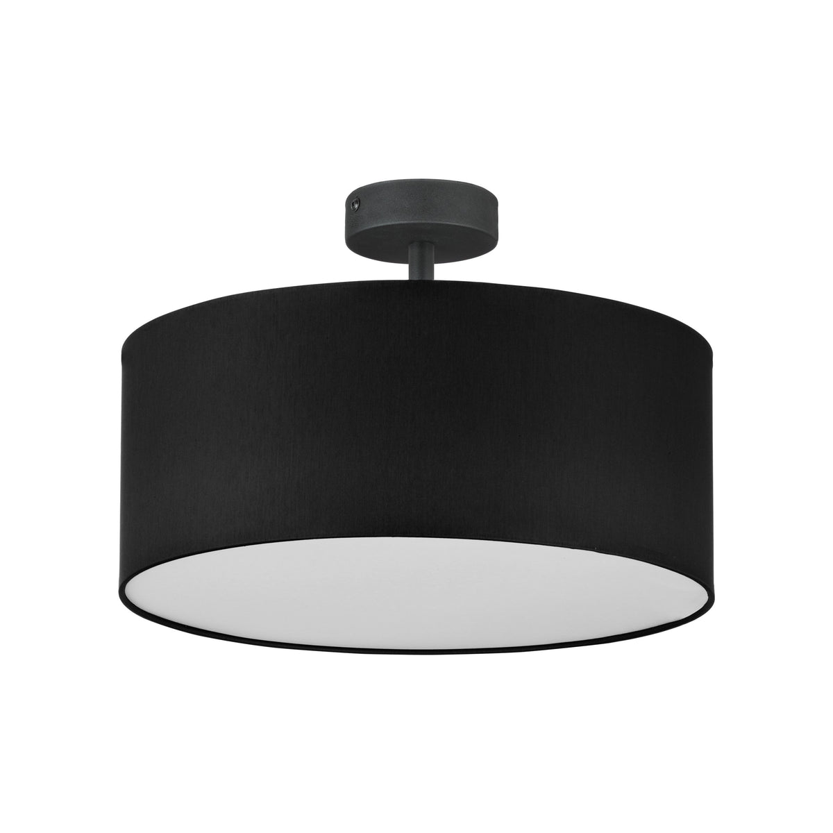 Plafonieră Rondo 450, negru, Diametru 400 mm