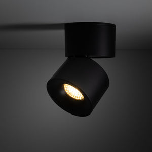 Plafonieră Spark din aluminiu, negru