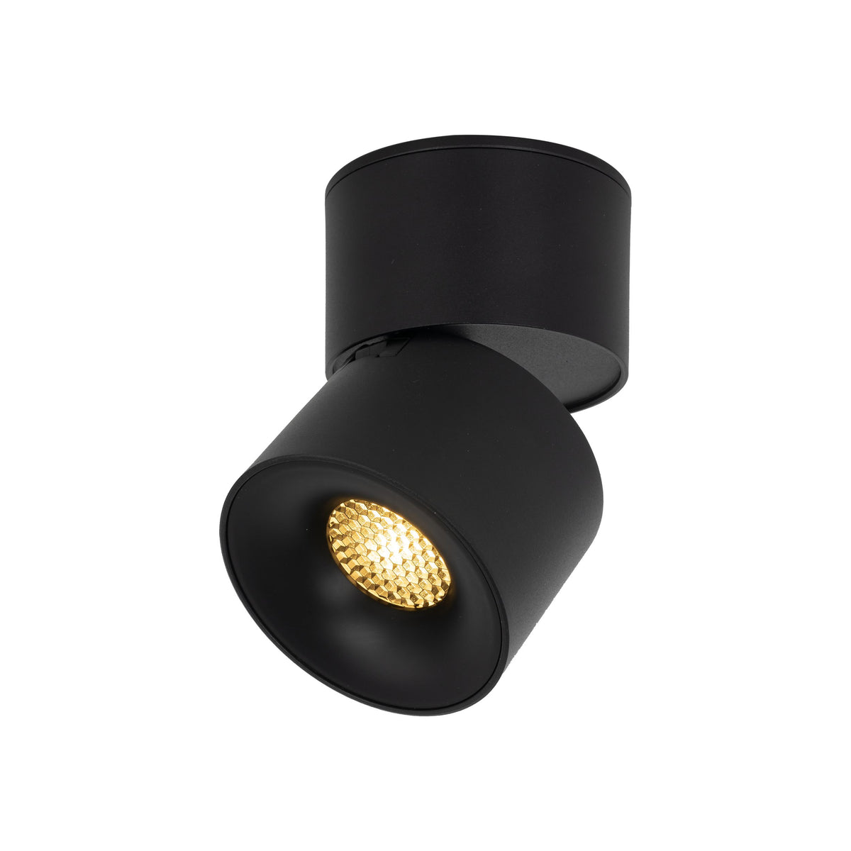 Plafonieră Spark din aluminiu, negru