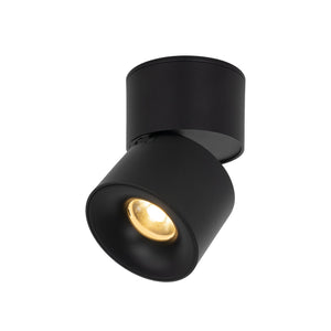 Plafonieră Spark din aluminiu, negru