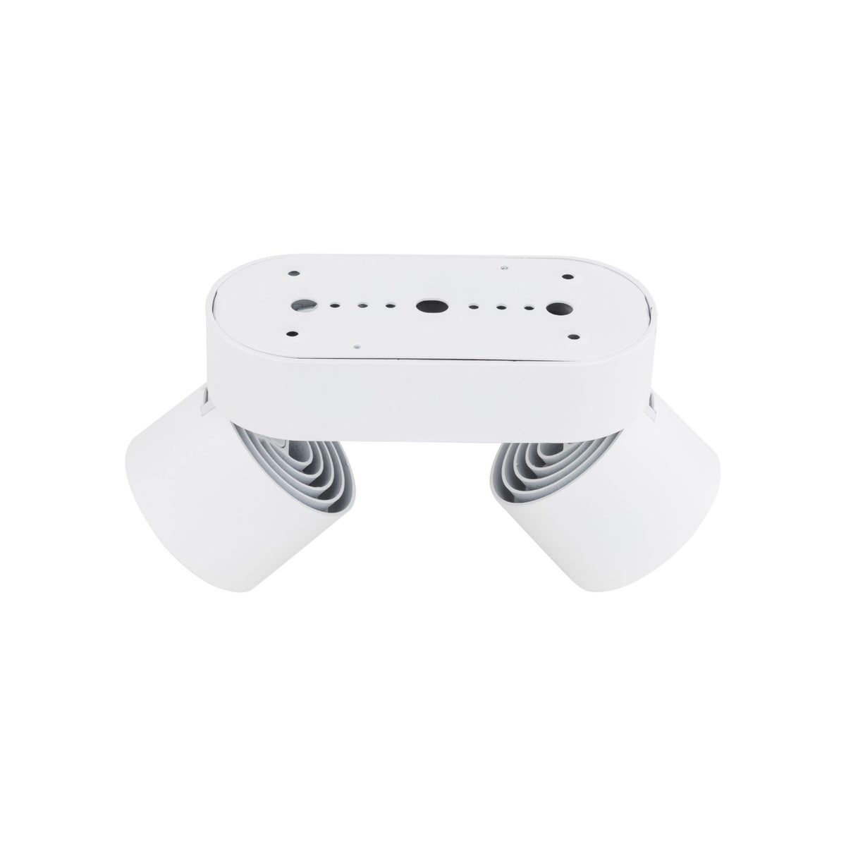 Plafonieră Spark Duo din aluminiu, alb
