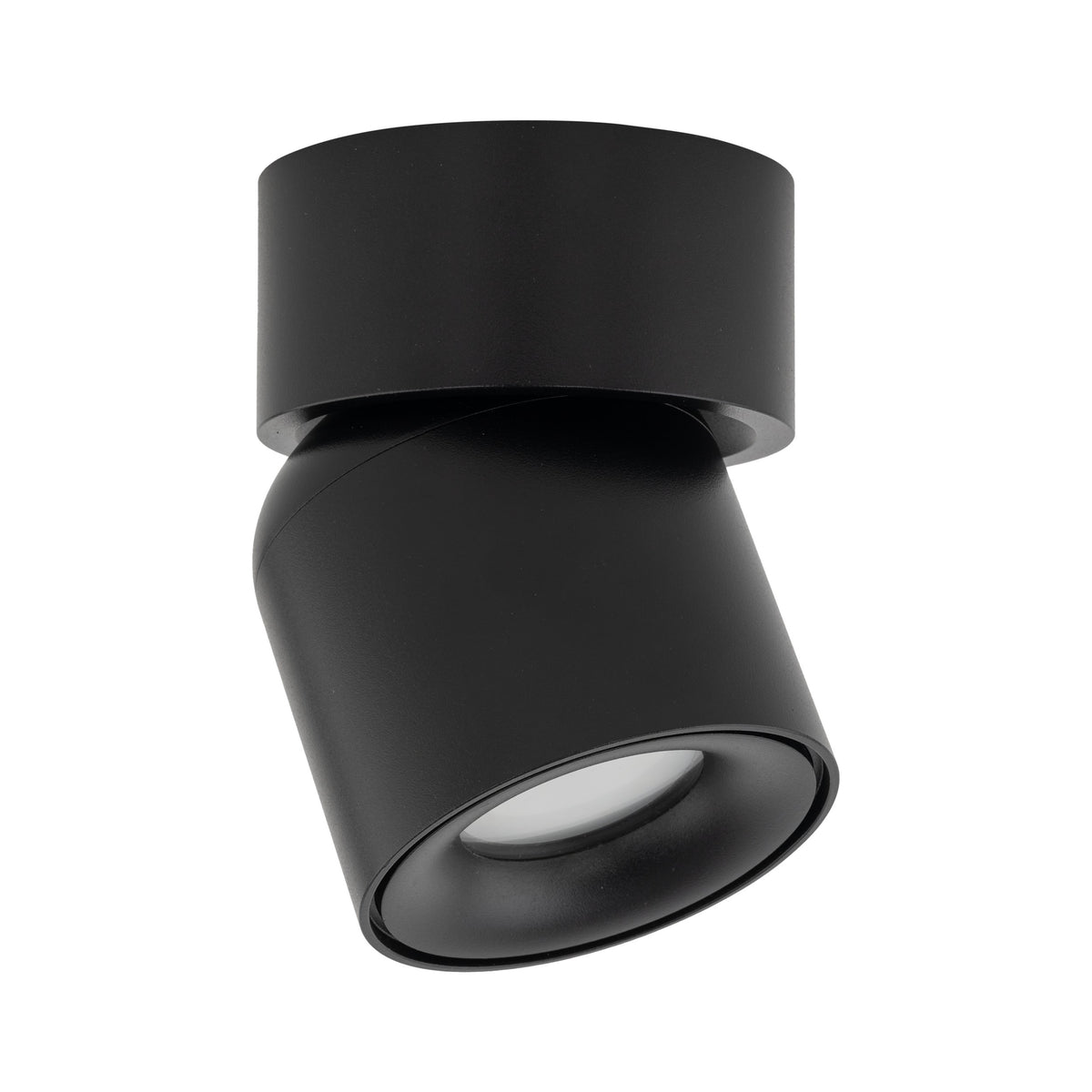 Plafonieră Twist din metal, negru