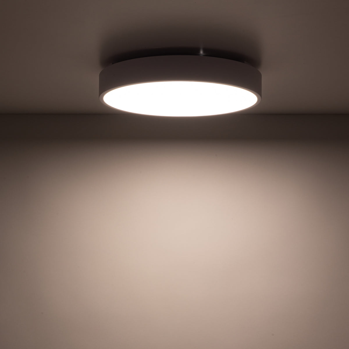 Plafonieră Velis din metal, alb, 24 W