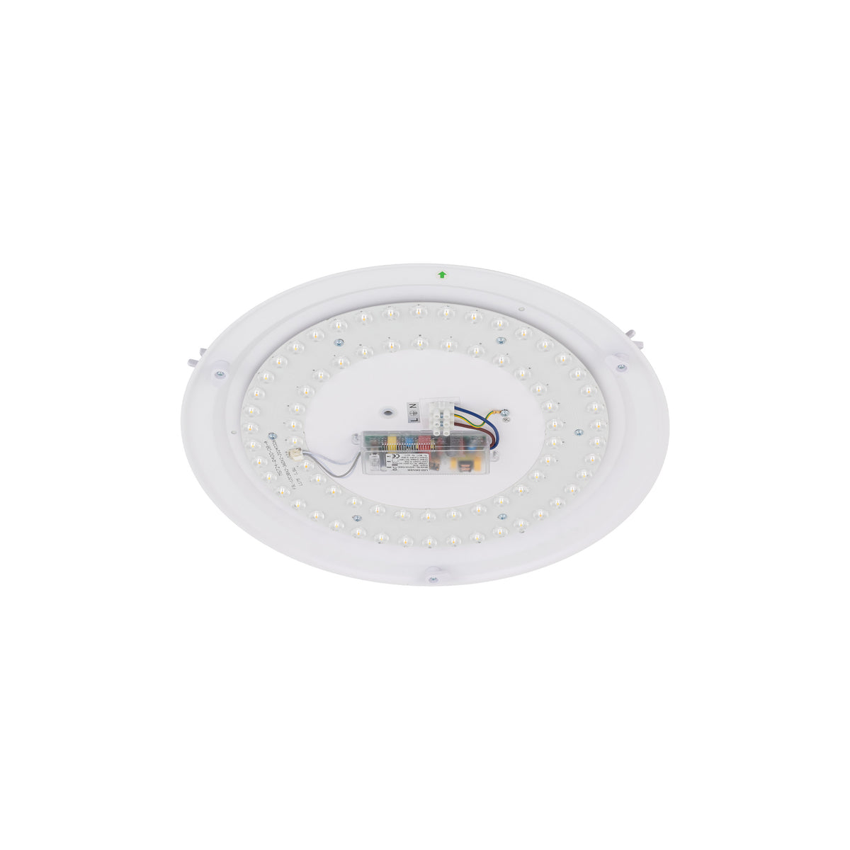 Plafonieră Velis din metal, alb, 30 W