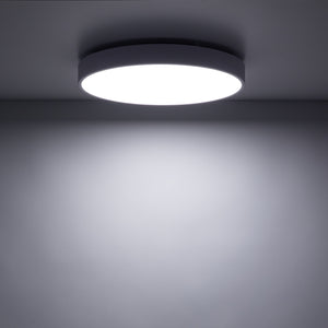 Plafonieră Velis din metal, alb, 30 W